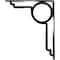 Ekena Millwork Maria Wrought Iron Bracket, (Triple center brace), Antiqued Bronze 2"W x 12"D x 15"H BKTM02X12X15TMAABZ - alternate 4